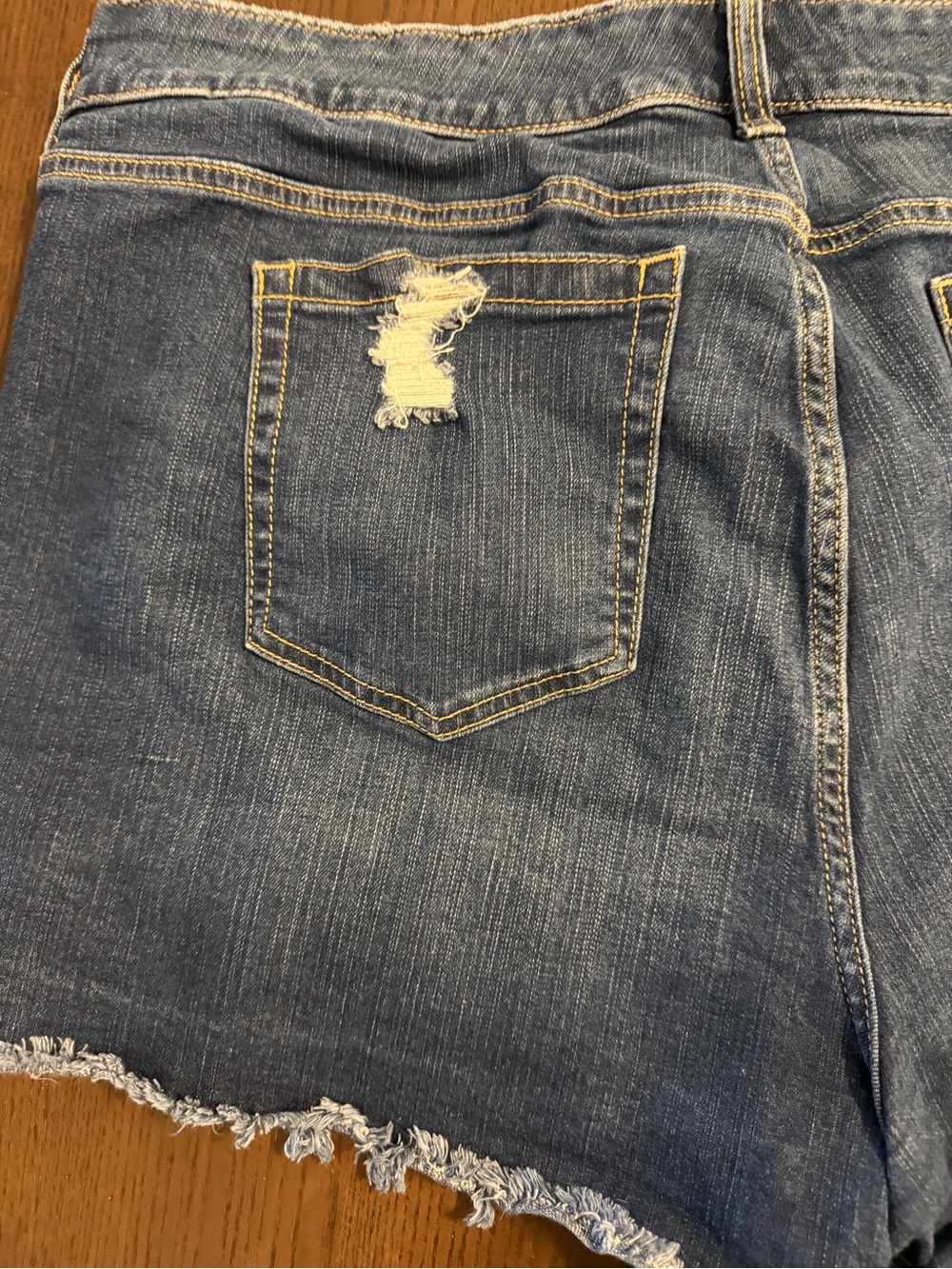 Torrid Cut Off Shorts - Picture 7 of 9